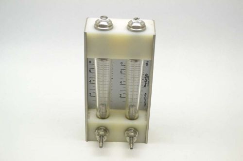 KYTOLA VD2K-4FG-NX  LIQUID 1/2 IN DUAL VARIABLE AREA 2-8GPM FLOW METER B406189