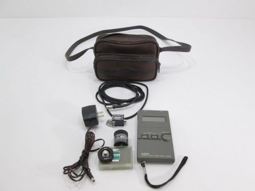 Anritsu ml96b optical handy power meter w/ m51687 mp92a opt 21, cable &amp; pwr for sale