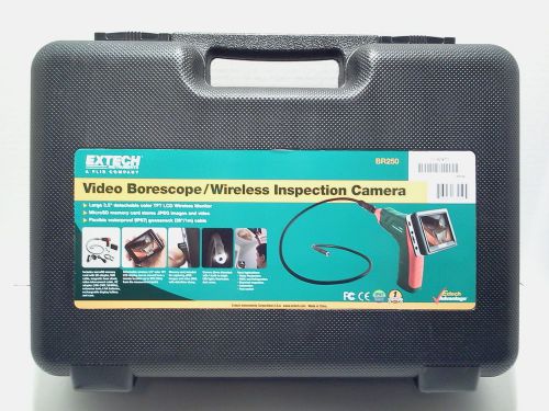 EXTECH INSTRUMENTS VIDEO BORESCOPE WIRELESS INSPECTION CAMERA BR250 BRAND NEW