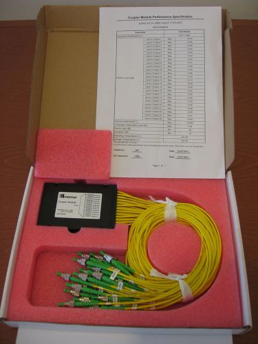 PHOTOP - Fiber Optic Splitter Coupler 1 x 24, C+L ,SMF28, FC/APC, w/test results