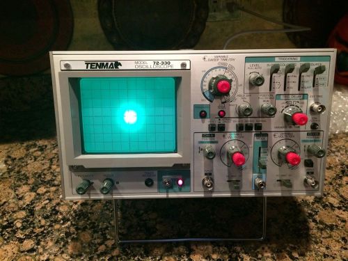 TENMA Model 72-330 35MHz DUAL TRACE OSCILLOSCOPE 