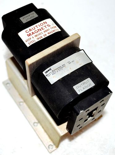 MICRO-RADIOTRONICS INC., ISOLATOR PART NO. C993100014 SERIAL NO. 37999