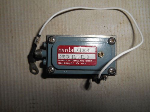 Vintage Narda Microwave Corp 01004 Oscillator  NSO-JL-11.0 UNTESTED