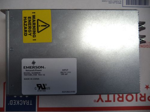 EMERSON NETWORK POWER MODULE 7001538-J000 PFU 01 01