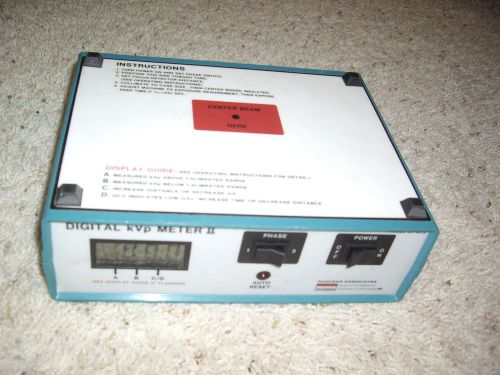 Nuclear Associates Fluke Victoreen Digital KVp XRay Meter II 07-473 Pre 4000M