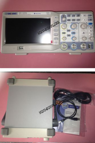 New SDS1102CML 100MHz 2 Channels Oscilloscope+SDG1025 25MHz Waveform Generator