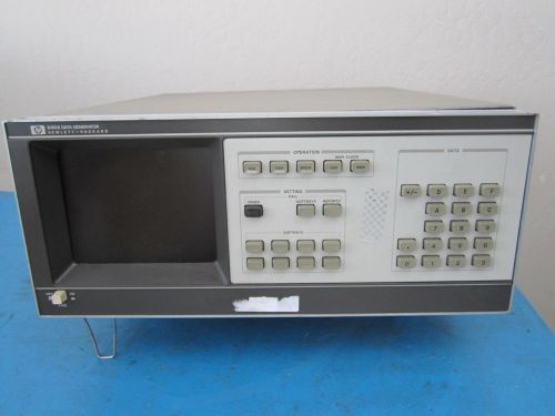 FOR PARTS: Hewlett Packard HP / Agilent, 8180B Data Generator