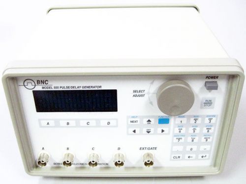 BERKELEY NUCLEONICS CORP BNC 555-2G PULSE DELAY GENERATOR 555 TWO CHANNEL