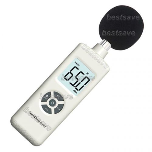 Pro Digital LCD Sound Meter Noise Level 30 ~ 130dB Freq. 31.5Hz~8kHz B0421