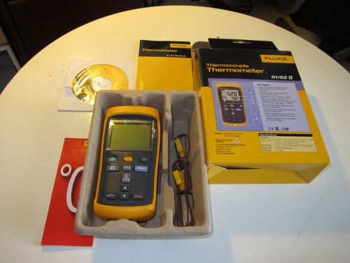 Brand new Fluke 52-2 Dual Input Digital Thermometer (model 52-II)