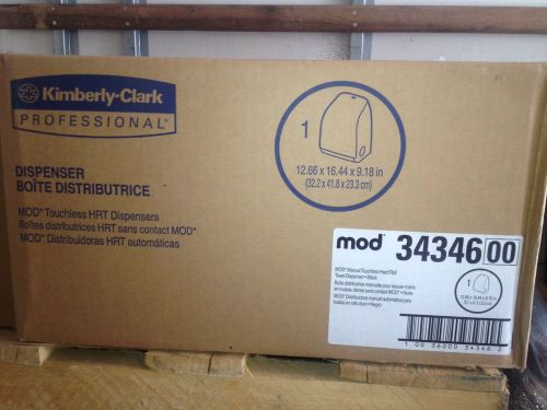 KIMBERLY CLARK  MOD 34346 DISPENSER HARD ROLL TOWEL BLACK