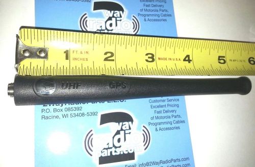 Genuine Motorola Antenna UHF + GPS (APX6000 XE APX7000 XE) 380-520Mhz PMAE4065A