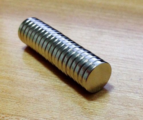 20 pcs n50 10mm x 2mm / 2/5&#039;*2/25&#034; inch round neodymium permanent ring magnets for sale