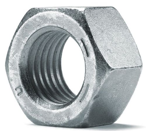 Nucor 7/8-14 Grade 5 Finished Hex Nut -USA UNF Zinc Plated, Pk 300