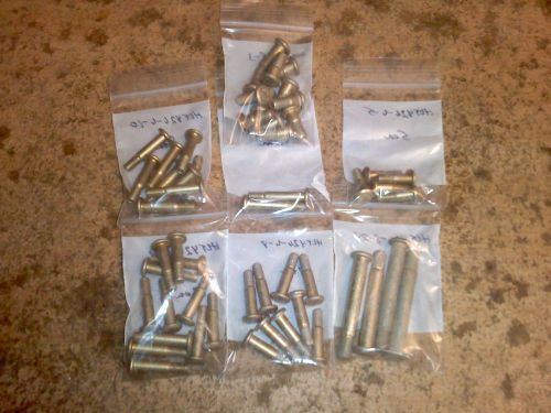 HLT426 Hi-Loks....53 Assorted....Aircraft Hardware