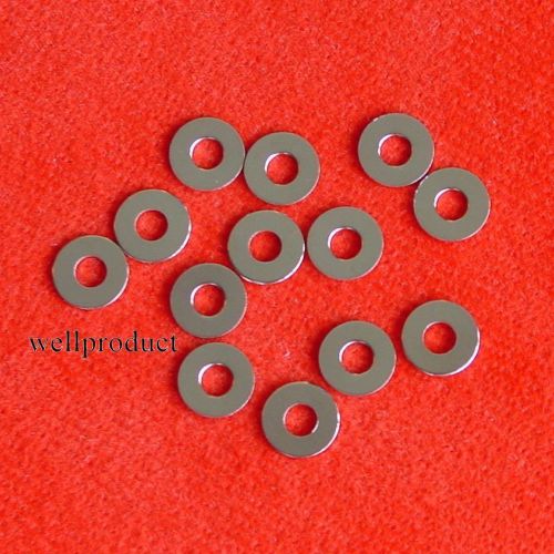 &gt;S 50pcs M3 3mm Metal Plain Washer 3 x 8 x 0.5mm for M3 Screw e