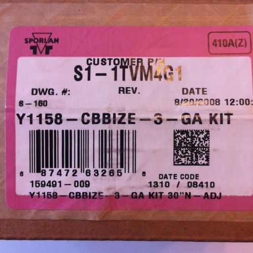 NEW SPORLAN EXPANSION VALVE 1TVM4G1 Y1158-CBBIZE-3 GA KIT 410 410A  HVAC