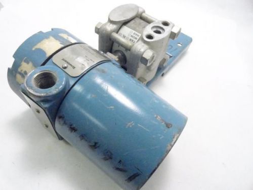 135038 Used, Rosemount 1GP8E12M1B3 Pressure Transmitter with plate