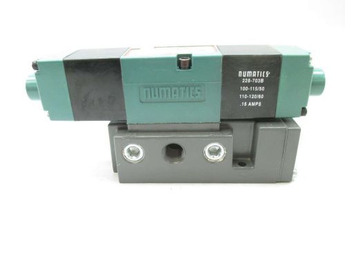 New numatics 082ss631k000030 120v-ac 1/4 in npt solenoid valve d448661 for sale