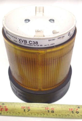 TELEMECANIQUE 10W YELLOW LED STACK LIGHT XVB C38