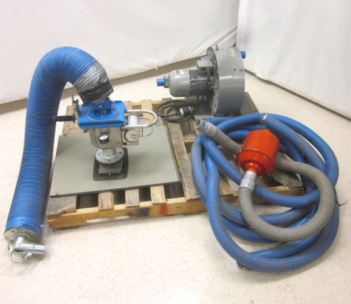 Siemens dia-compe 5-hp vacuum hoist lift lifting aid system 3-ph single-pad for sale