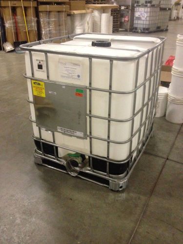 275 GALLON TOTE IBC HYDRO AQUAPONICS SURVIVAL WATER TANK