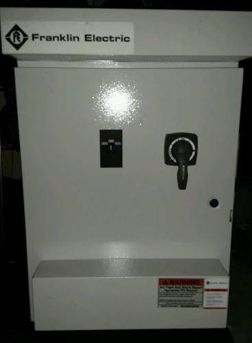 Franklin 10hp vfd panel for sale