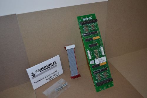 CERBERUS PYROTRONICS SIEMENS MOD-16 OUTPUT DRIVER MXL ANNUNCIATOR DRIVER **NEW**