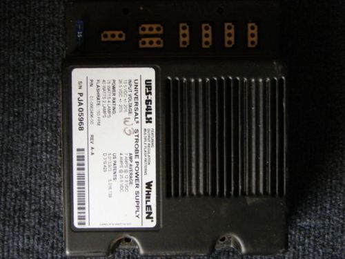 Whelen Universal Strobe Power supply UPS-64LX