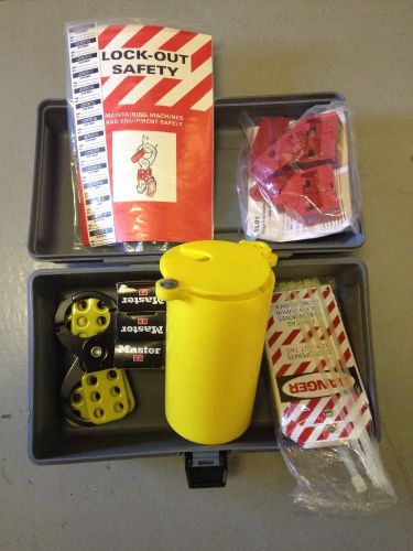 Electrical lockout tagout kit for sale