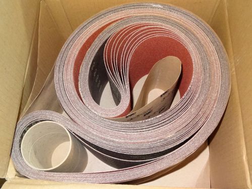 10 new 3M Cubitron 963G 6&#034; x 132&#034; 60 Ceramic Coated Abrasive Sanding Belts 68168