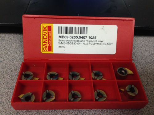 SANDVIK    MB09.0230.0407   1025    10PCS NEW