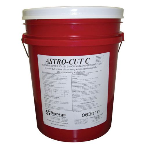 MONROE Heavy Duty Biostable Water Soluble Fluid ASTRO-CUT C® 5 Gallon Pail