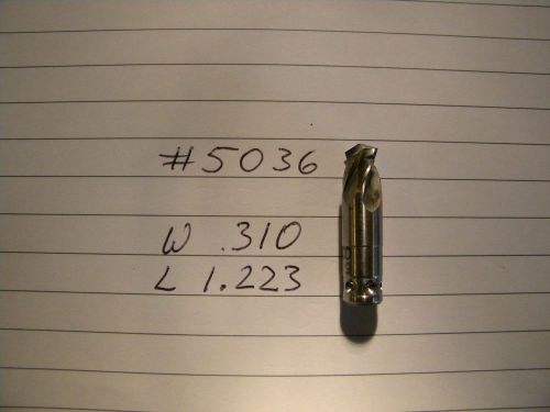 2 NEW Drill Bits #5036 .310 HSCO HSS Cobalt Aircraft Tools Guhring Made in USA