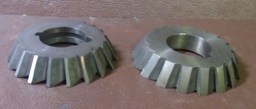 (2) Brown &amp; Sharp Involute Gear Cutter_ 60 Degree R