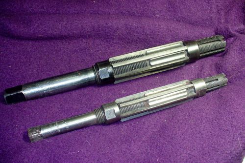Vintage Lot of 2  Reamers Bits  one half inch / one quarter inch drive