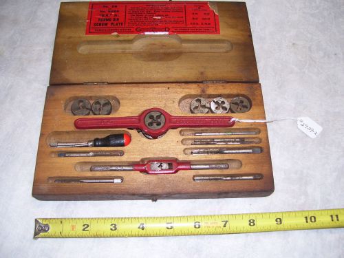 Tap &amp; Die Set, Vintage Greenfield No. 99B6 OK Jr. Tap and Die Set, Made in USA