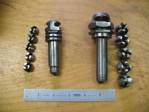 Original USA Made Greenfield  #1 &amp; #2 Releasing Acorn die Holders and 10 dies