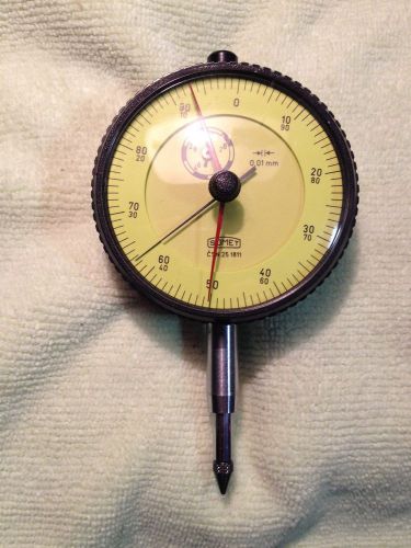 SOMET .01 MM DROP INDICATOR MADE IN EUROPE **FREE SHIPPING**