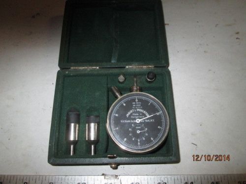 MACHINIST LATHE MILL Jaquet Speed Indicator Gage Gauge # 2302 in Case