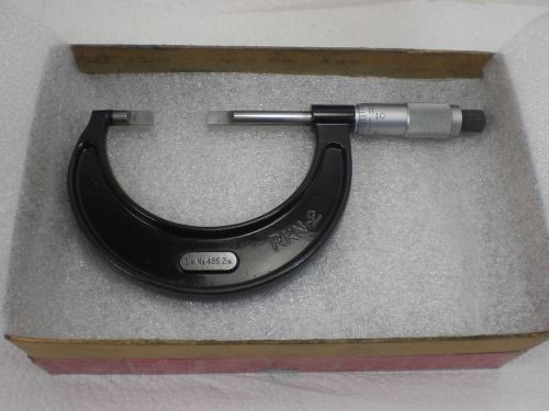 STARRETT  OUTSIDE  MICROMETER..# 486P ..1 - 2...BLADE