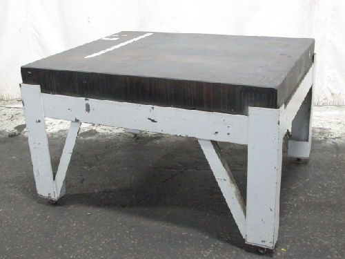 GRANITE SURFACE PLATE 48&#034; W X 60&#034; L X 6&#034; H