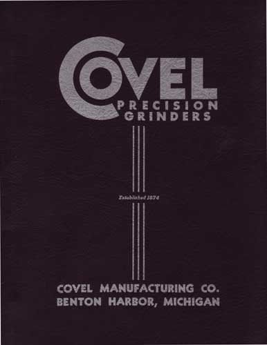 Covel 7B Hand Feed Grinder Manual