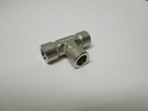 SWAGELOK SS-8-TSW-3 SOCKET WELD TEE 1/2&#034; 316SS INSTRUMENT  FITTING   &lt;107NW