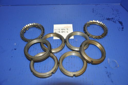 Bearing Retainer Nut &amp; Washer N-13, W-13