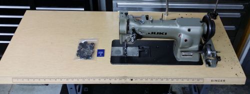 *NICE* JUKI LU-562 Walking Foot Industrial Sewing Machine 3 Phase Work Horse!!