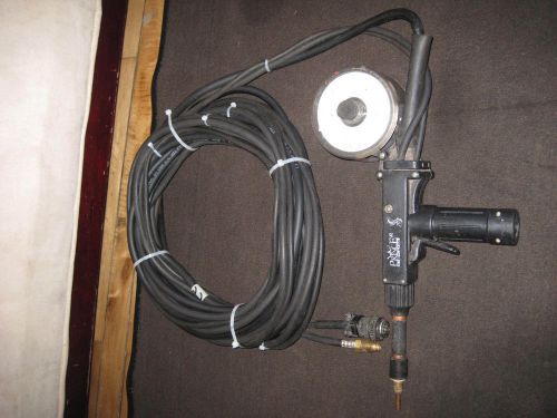 Lincoln model prince xl spool gun with 25&#039; cables for welder welding for sale