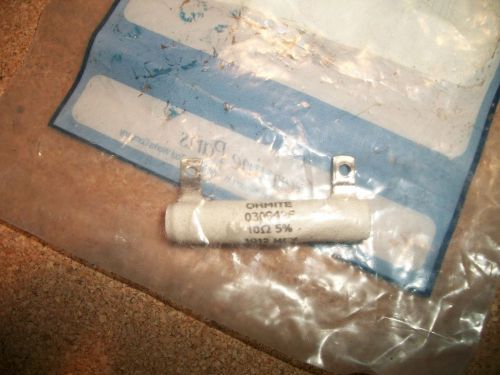 NEW Miller Welding 030942 Resistor, Ww Fixed 12W 10Ohm