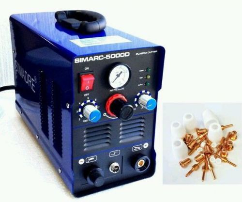 SIMADRE 2014 CT5000D 50A 110V/220V PLASMA CUTTER &amp; 30 CONSUMABLES