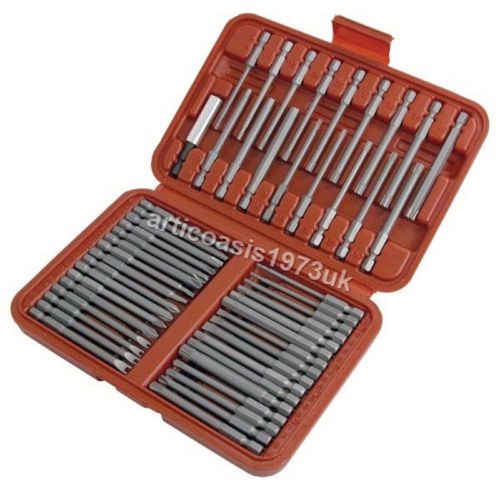 50pc extra long security bit set - 75mm (bmc) for sale